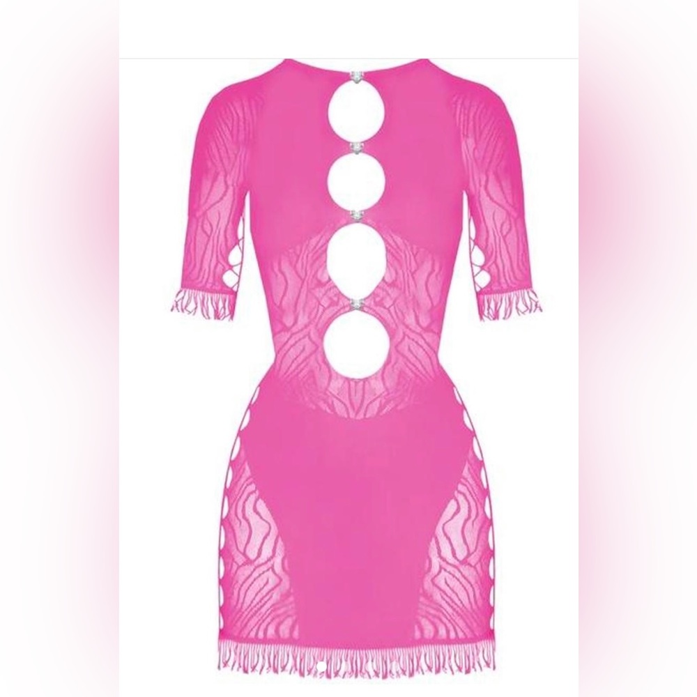 Poster girl  dress fuschia